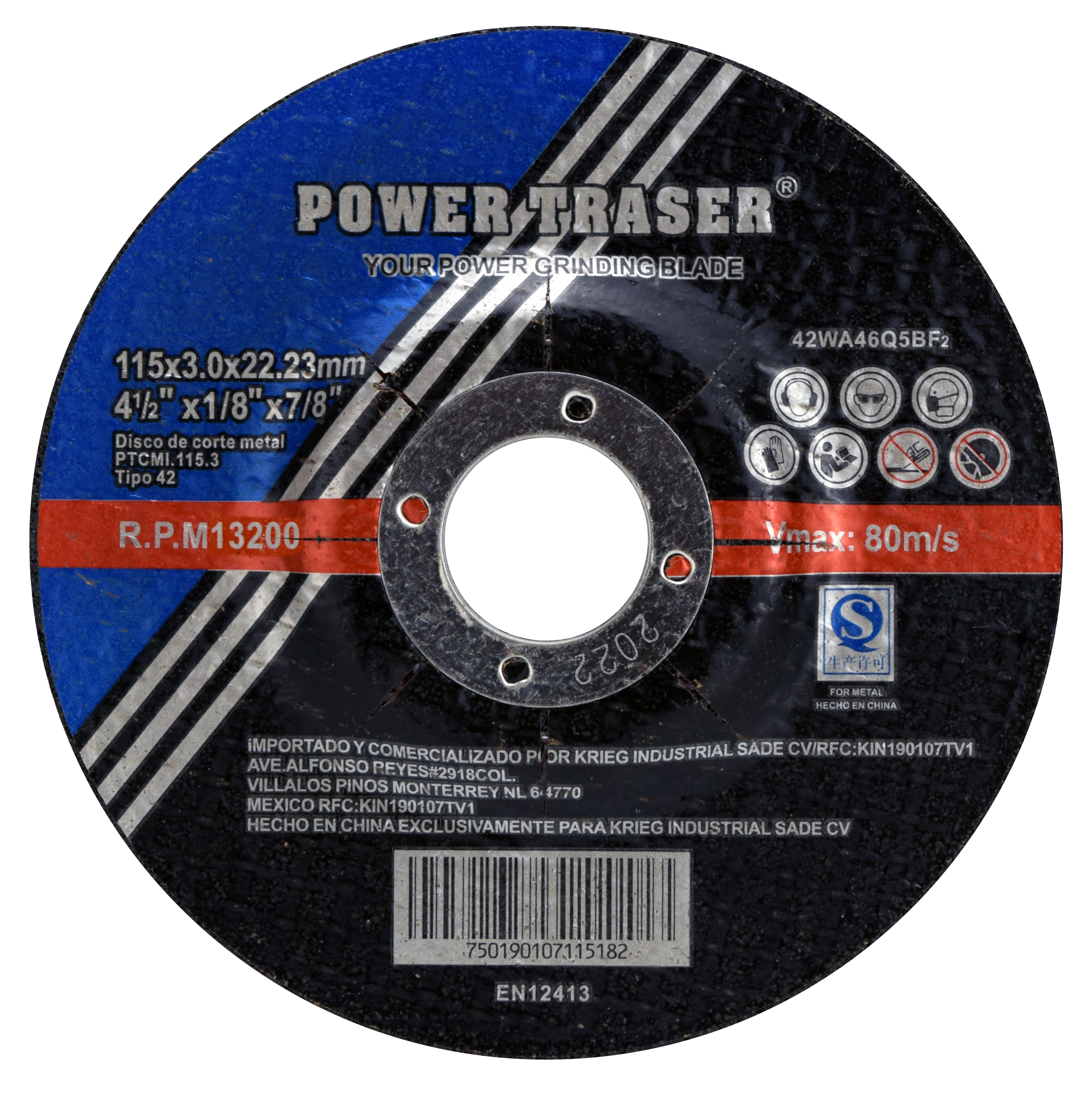 POWER TRASER MODELO DCP458R02